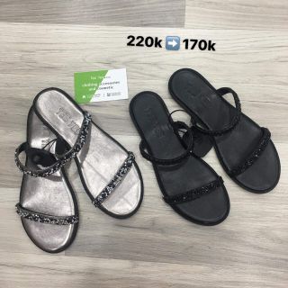 Dép kim tuyến 2 quai