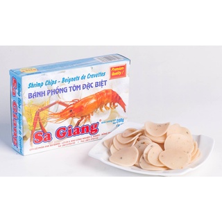 Bánh phồng tôm Sa Giang 200g loại đặc biệt