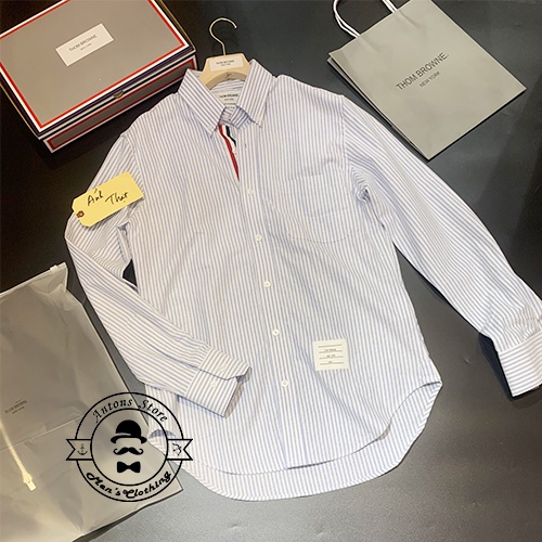 Sơ mi Thom Browne Kẻ Viền Trong