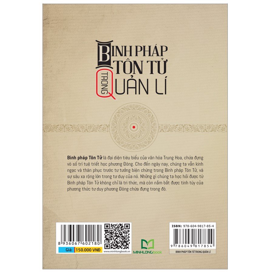 Sách - Binh pháp tôn tử trong quản lí - ML-8936067602180-KT01-150k