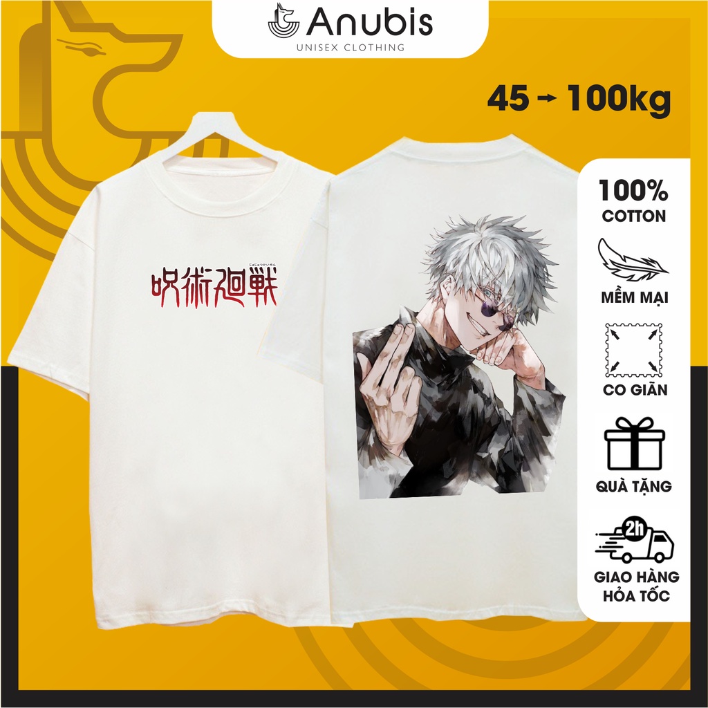 Áo Thun Anime Satoru Gojo Jujutsu Kaisen | Anubis Store