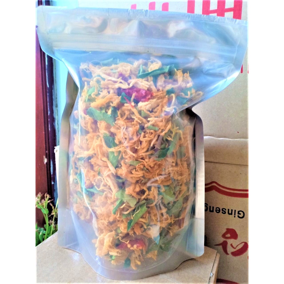 1kg (2 Gói) Khô Gà Lá Chanh Loại Ngon (NCFOOD)