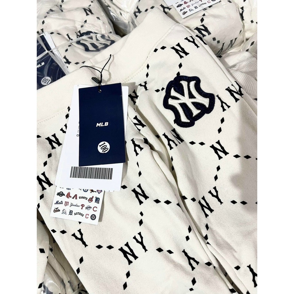 Đồ bộ bé trai bé gái unisex mono kim cương màu be sáng hàng xuất dư cao cấp