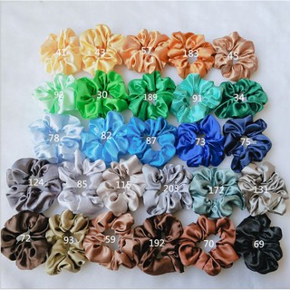 Combo 4 Dây Cột Tóc Vải Scrunchies Siêu Xinh Dễ Thương Nhiều Màu (Giá Sỉ Siêu Rẻ)