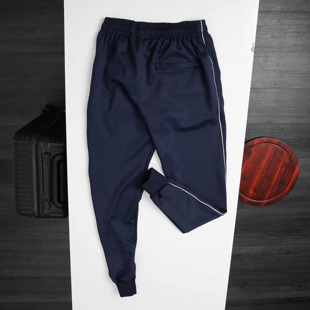 Quần thể thao nam nữ, quần jogger nam nữ , vải poly 2 da cao cấp, dây kéo chống thấm