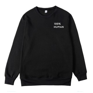 Áo sweater 100% Human_Fox unisex