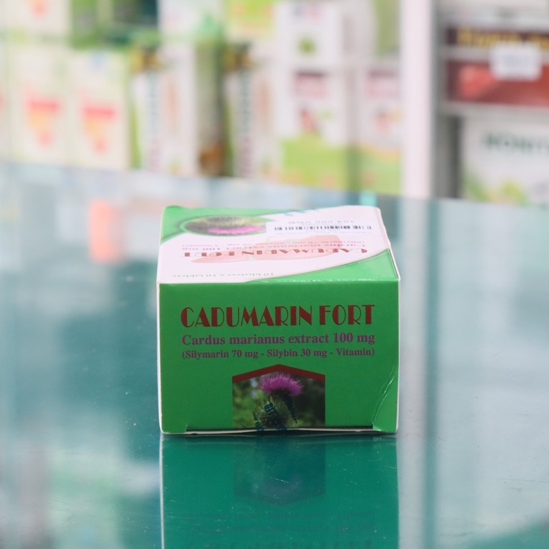 Cadumarin Fort – Hỗ trợ điều trị viêm gan, phục hồi chức năng gan, tăng cường giải độc gan (100 viên)