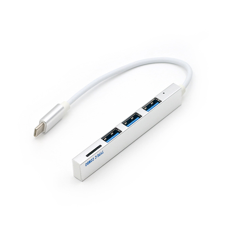 Bộ Chia 3 Cổng Usb Type-C Sang Usb 3.0 Ethernet