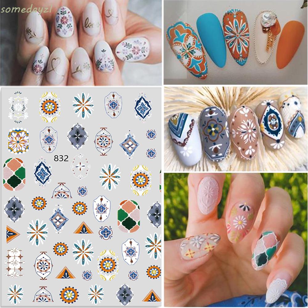 (Hàng Mới Về) Keo Dán Trang Trí Móng Tay 3d Diy