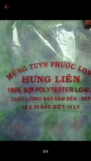 XÃ HÀNG Mùng Phước Long Cao Cấp 1m2 x 2m cao 2m)