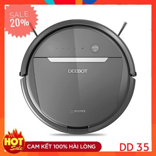 Robot Hút Bụi - Robot Lau Nhà DEEBOT DD35 ECOVACS - Hàng mới 100% NGUYÊN SEAL- Bảo hành 12 tháng