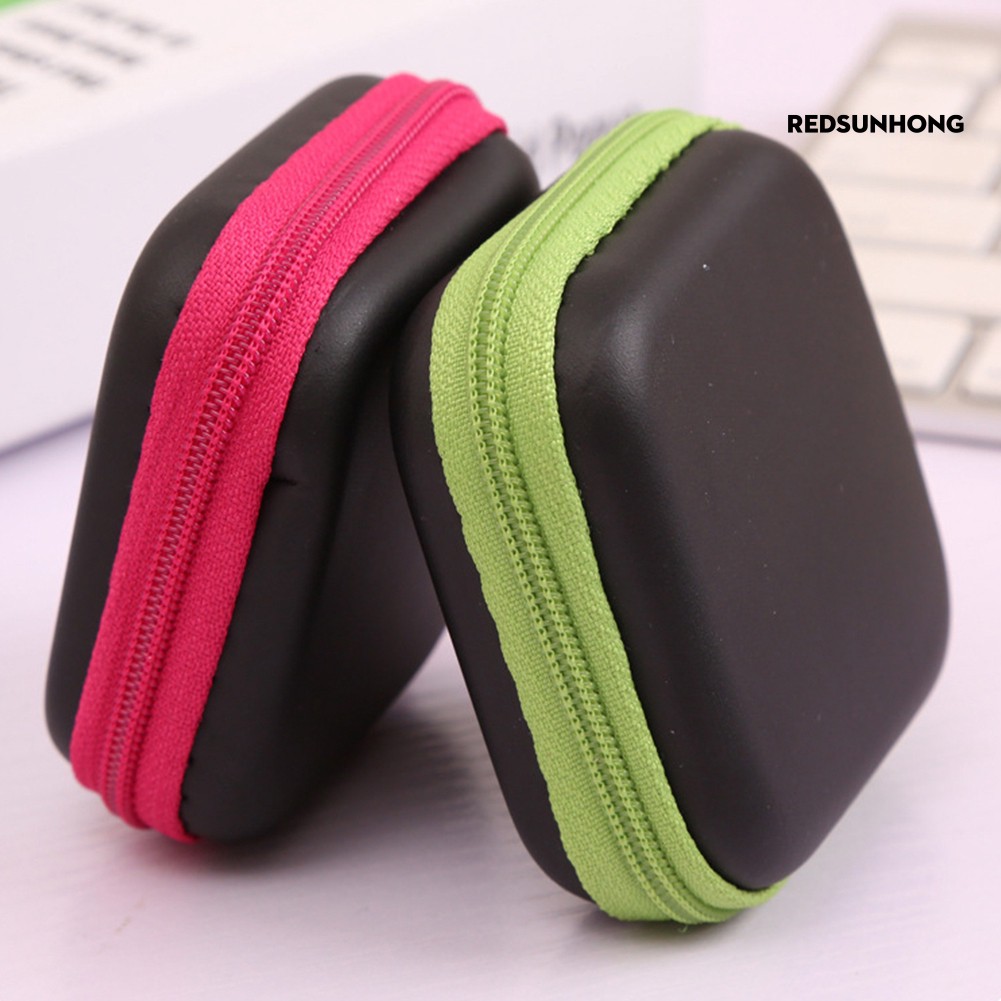 Túi Đựng Tai Nghe Hình Vuông / Chữ Nhật Bằng Nylon Tiện Dụng