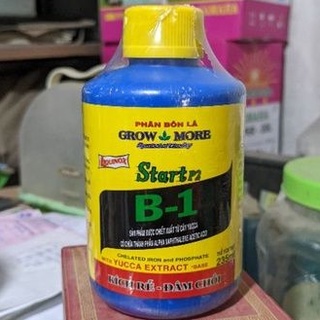 Phân bón lá b-1 start của mỹ, grow more 235ml. kích rễ - đâm chồi