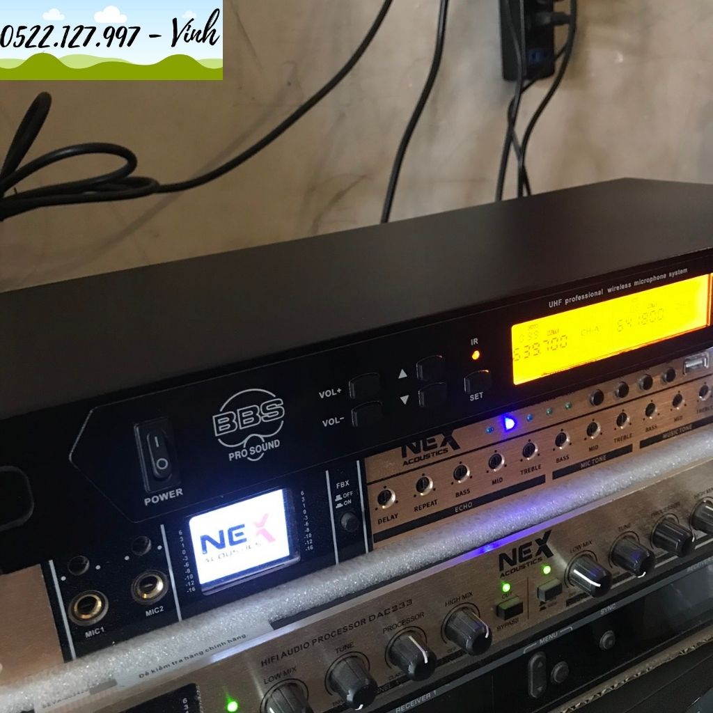 Micro không dây BBS K900  năm 2022 - Gia Khang Shop