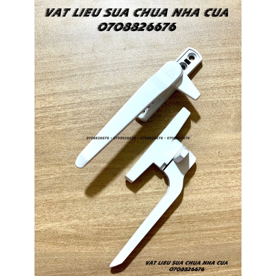 Tay nắm gạt cửa sổ mở cửa nhựa lõi thép UPVC