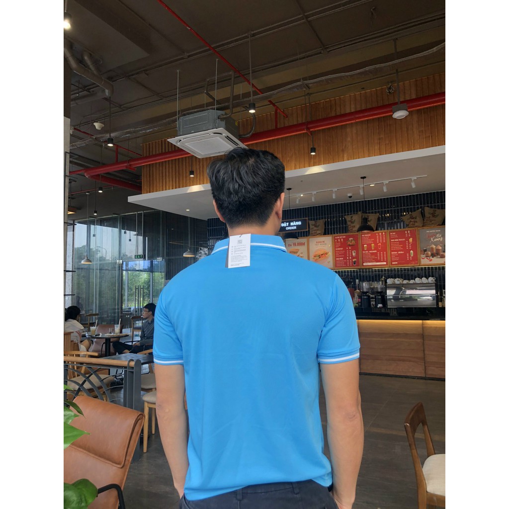 Áo thun Polo Basic nam Màu Vàng cổ bẻ vải cá sấu Cotton trẻ trung lịch lãm | BigBuy360 - bigbuy360.vn