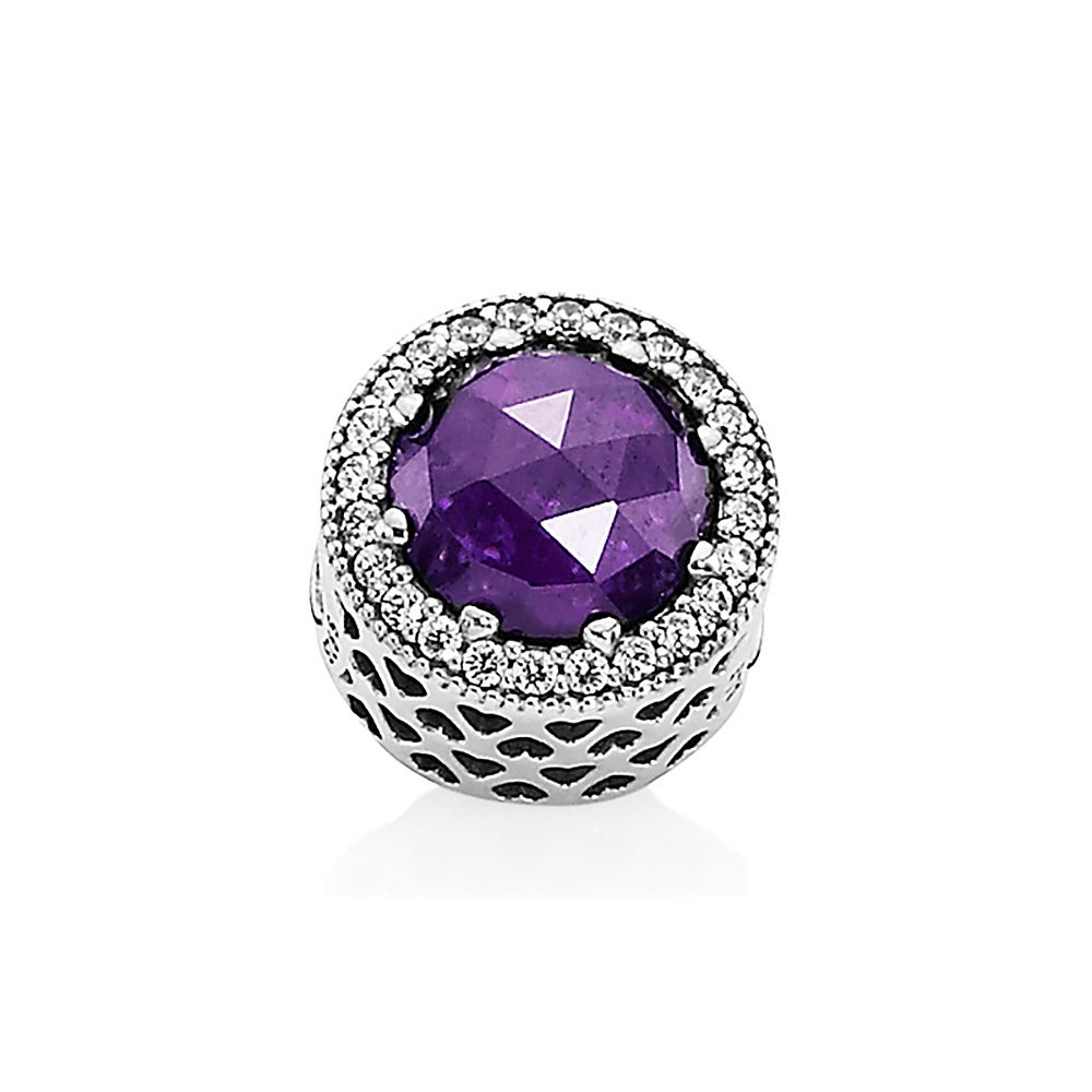 Hạt Cườm Màu Tím Lấp Lánh Dành Cho Làm Vòng Tay DIY