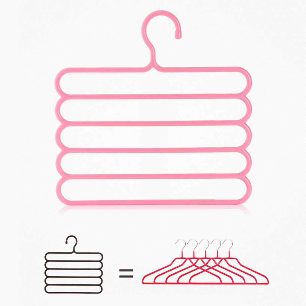 Móc treo quần áo 5 tầng tiện dụng chất lượng cao