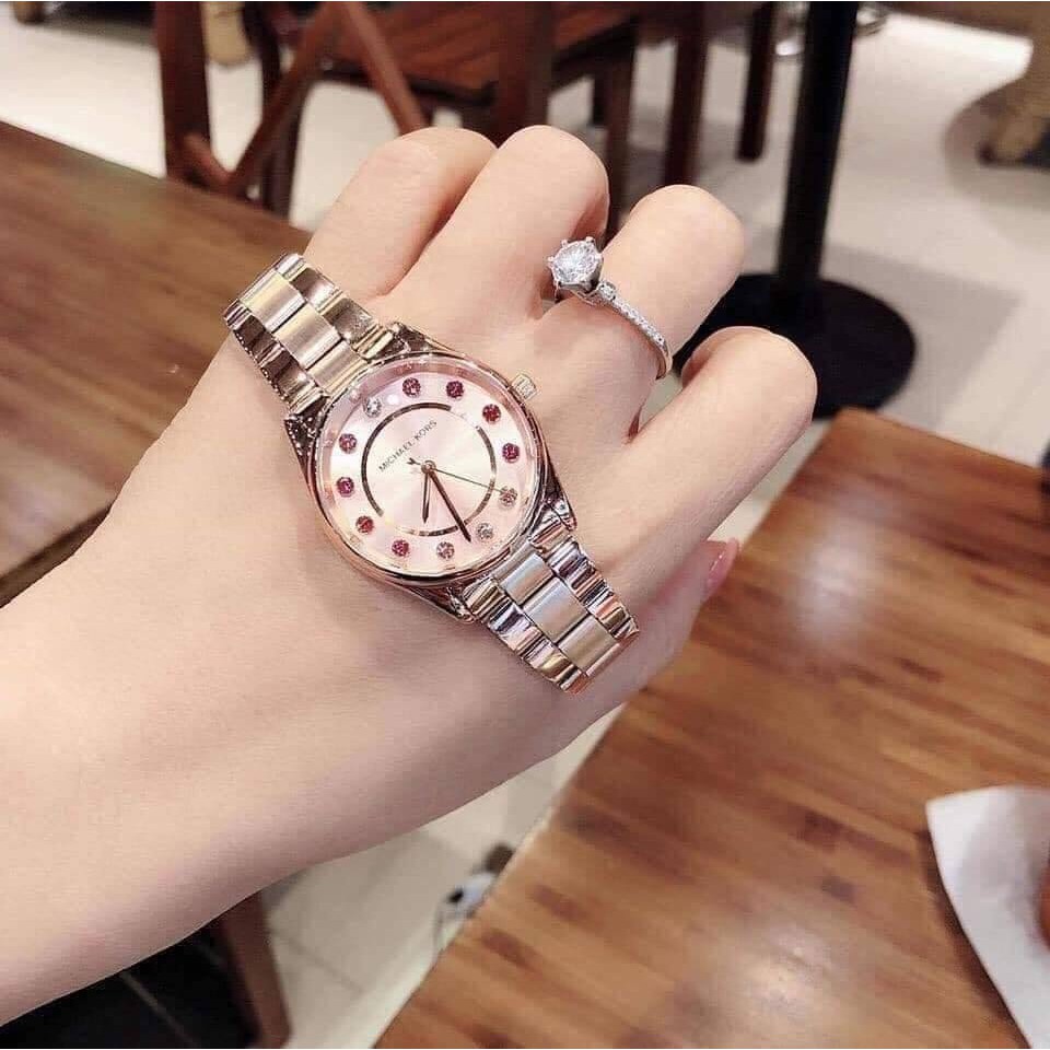 Đồng hồ Nữ Michael Kors Colette Rose Gold MK6604
