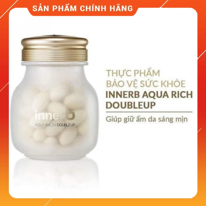 dưỡng ẩm  viên uống cấp nước dưỡng ẩm chống nắng Collagen Innerb Aqua Rich