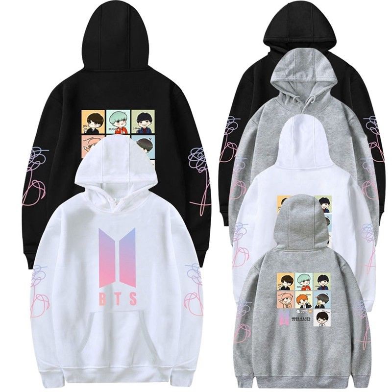 Áo Hoodie Thời Trang Kpop Bts Jungkook Jimin Jin V Suga Jhope