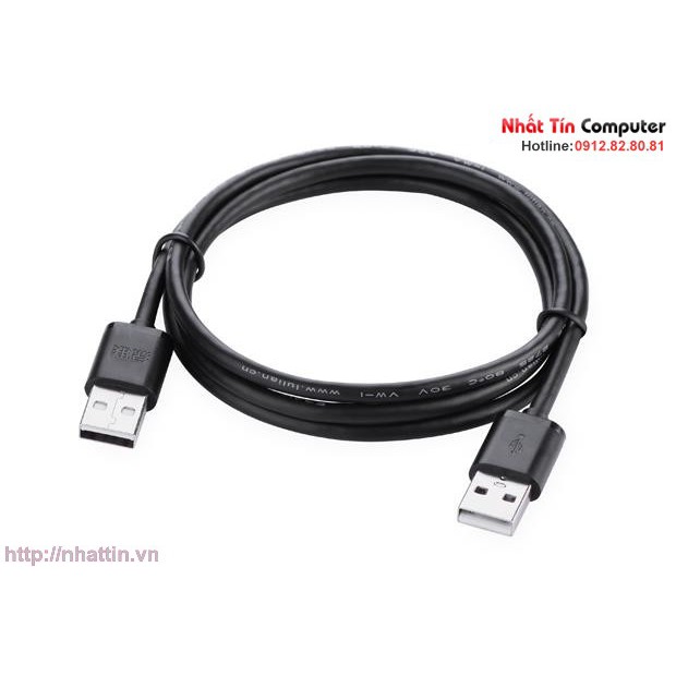 Cáp USB 2.0 chuẩn A 2 dầu dương M/M dài 3m Ugreen UG-30136 Chính hãng