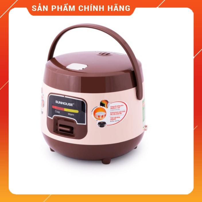 [Mã 44ELSALE2 giảm 7% đơn 300K] Nồi Cơm Điện nắp gài Sunhouse SHD8208C Dung Tích 1L