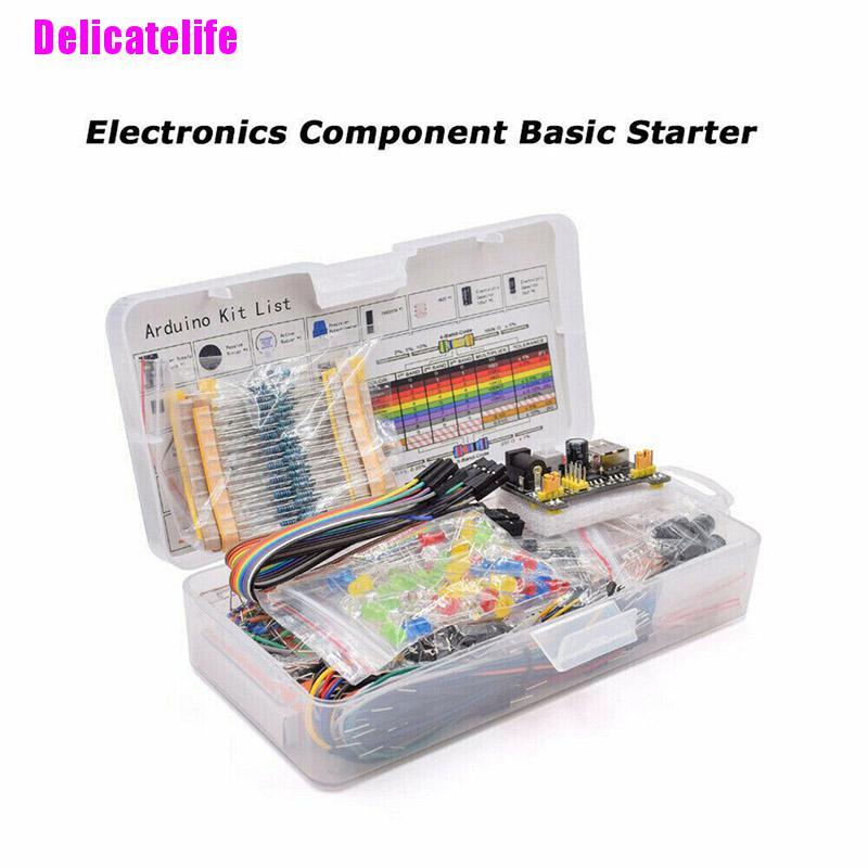 Bộ bo mạch Breadboard điện tử kèm dây cáp 830 lỗ