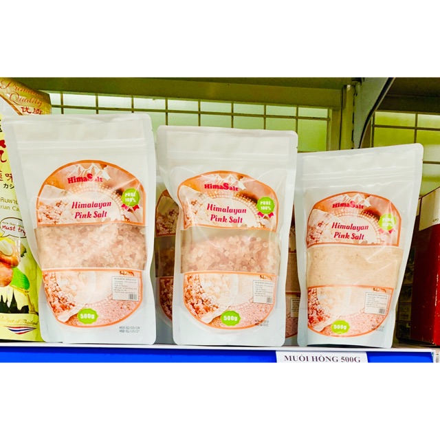Muối hồng Hymalaya gói 500 gram