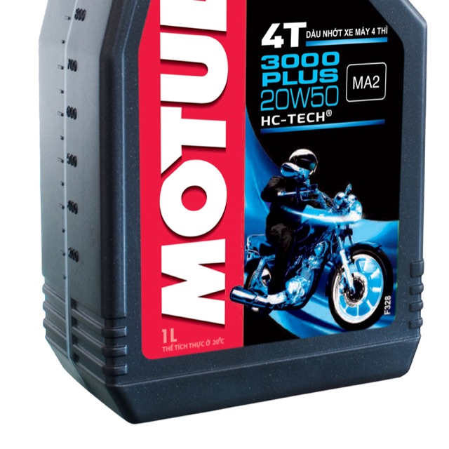 Nhớt cao cấp cho xe máy 4 thì Motul 3000 Plus 4T 20W50 800ML-1L