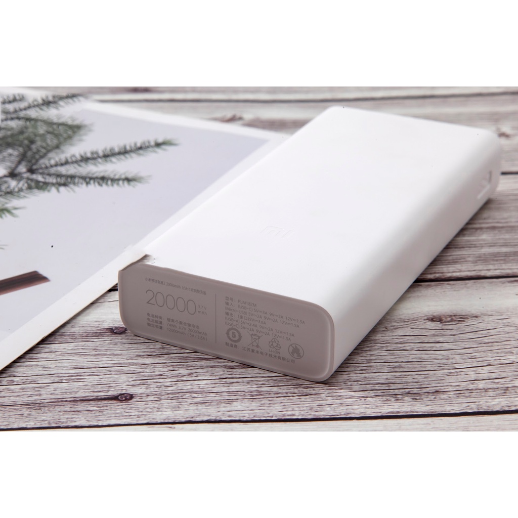 [Mã 155ELSALE giảm 7% đơn 300K] Pin dự phòng sạc nhanh 20000mAh Gen3 Xiaomi 18w