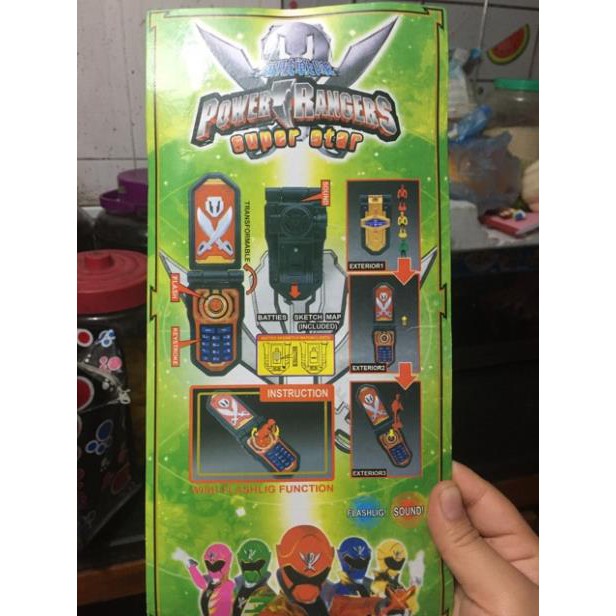 Điện thoại siêu nhân cho bé trai