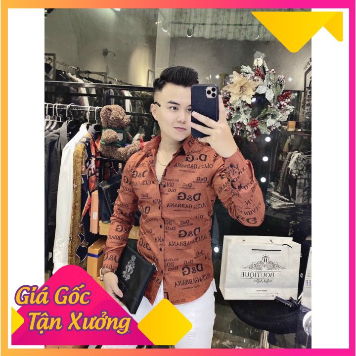 Áo Sơ Mi Nam Chất Lụa Không Nhăn, Không Xù, Dáng Ôm Body,Hit Hót (ảnh kèm video) Thời Trang Phong Cách Luty Shop ms4921 | BigBuy360 - bigbuy360.vn