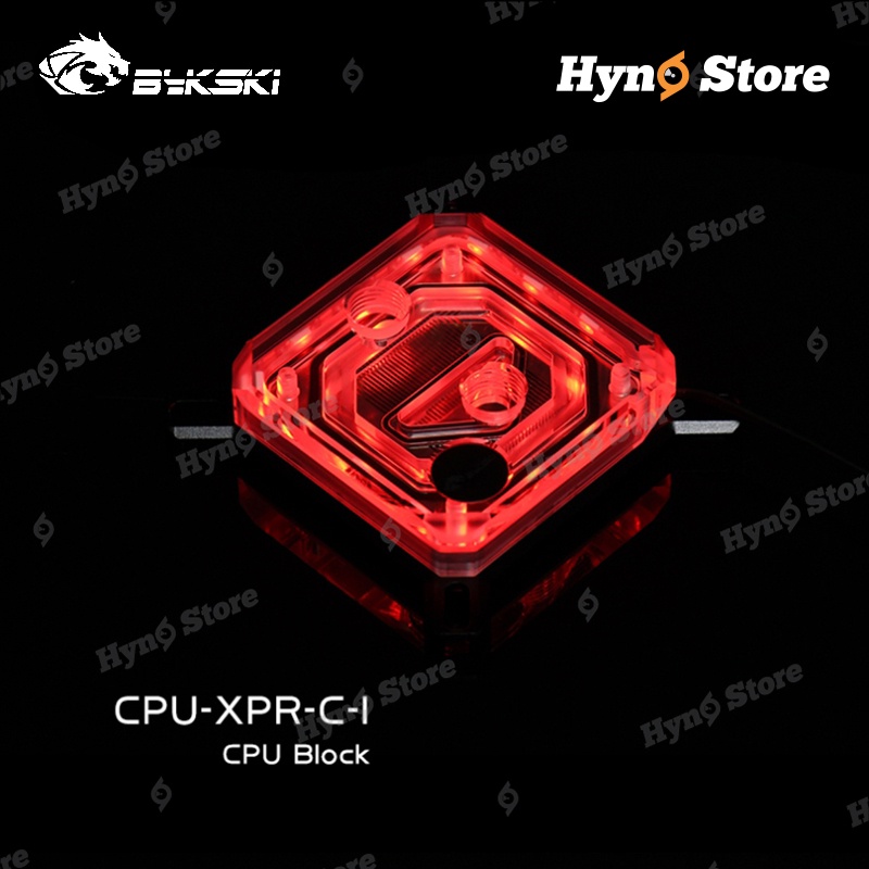 Block CPU Intel Bykski giá rẻ thiết kế mới Tản nhiệt nước custom Hyno Store