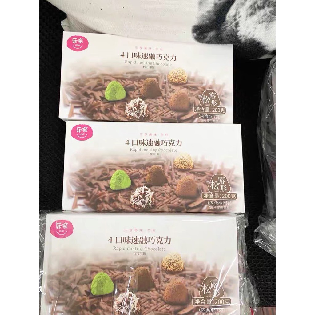 [TỔNG KHO GIÁ SỈ] SOCOLA Tươi Truffles Mix 4 Vị