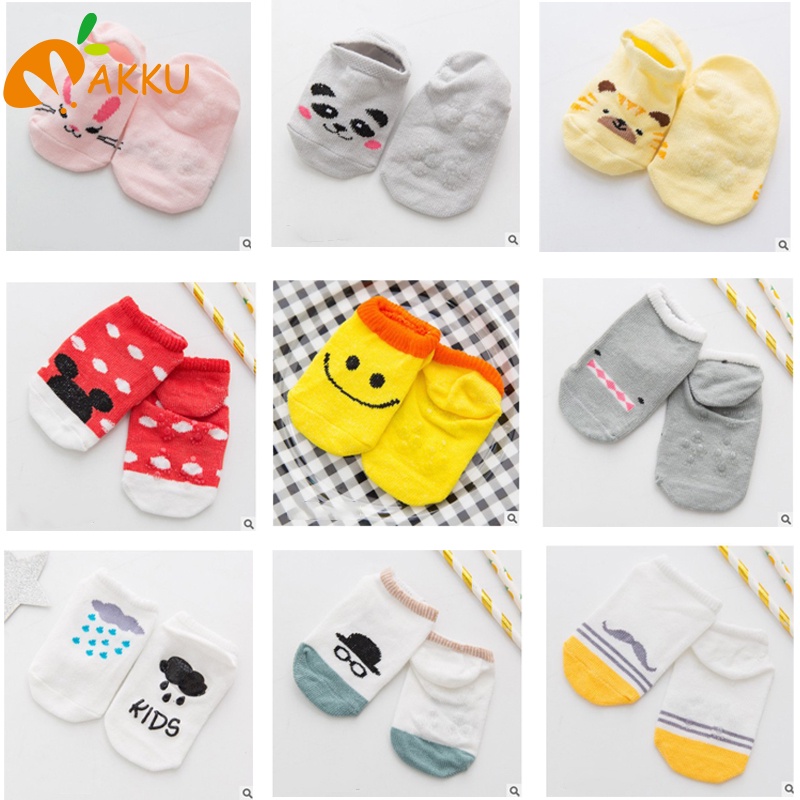 Vớ Trẻ Em Hoạt Hình Dễ Thương Giày Chống Trượt akku