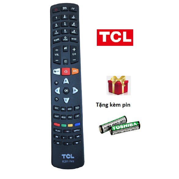 Điều khiển tivi TCL RC311 FM13 smart internet loại to dài .Bảo hành 6 tháng