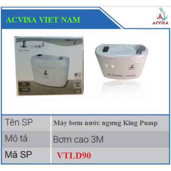 Máy xử lý nước thải điều hòa Kingpump 3 mét (Bơm nước ngưng xả nước thải máy lạnh - Bơm hút thoát nước cho điều hòa)