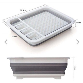 RỔ ÚP BÁT SILICON GẤP GỌN