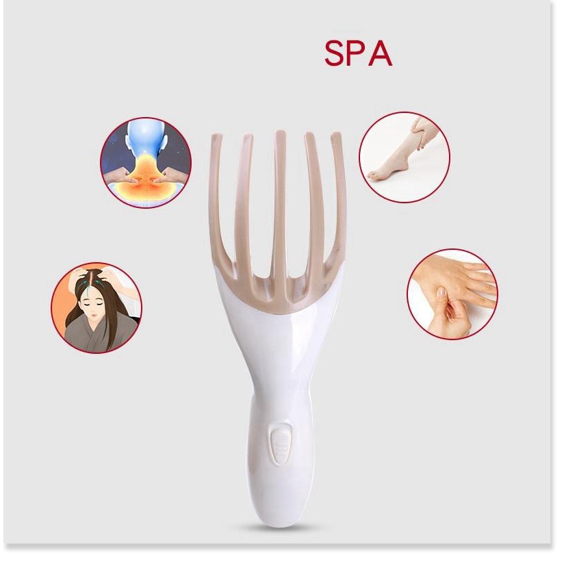 Cây mát xa - Dụng cụ massage đầu MS-818 làm dịu cảm giác đau nhức, mệt mõi, những thanh mát xa nhẹ nhàng di chuyển 8183