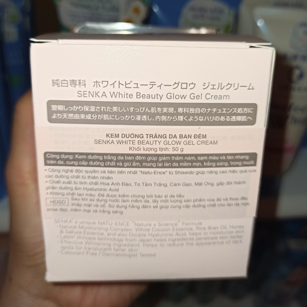 Kem dưỡng trắng giảm thâm nám chống nắng Senka White Beauty Glow UV Cream SPF25 | BigBuy360 - bigbuy360.vn