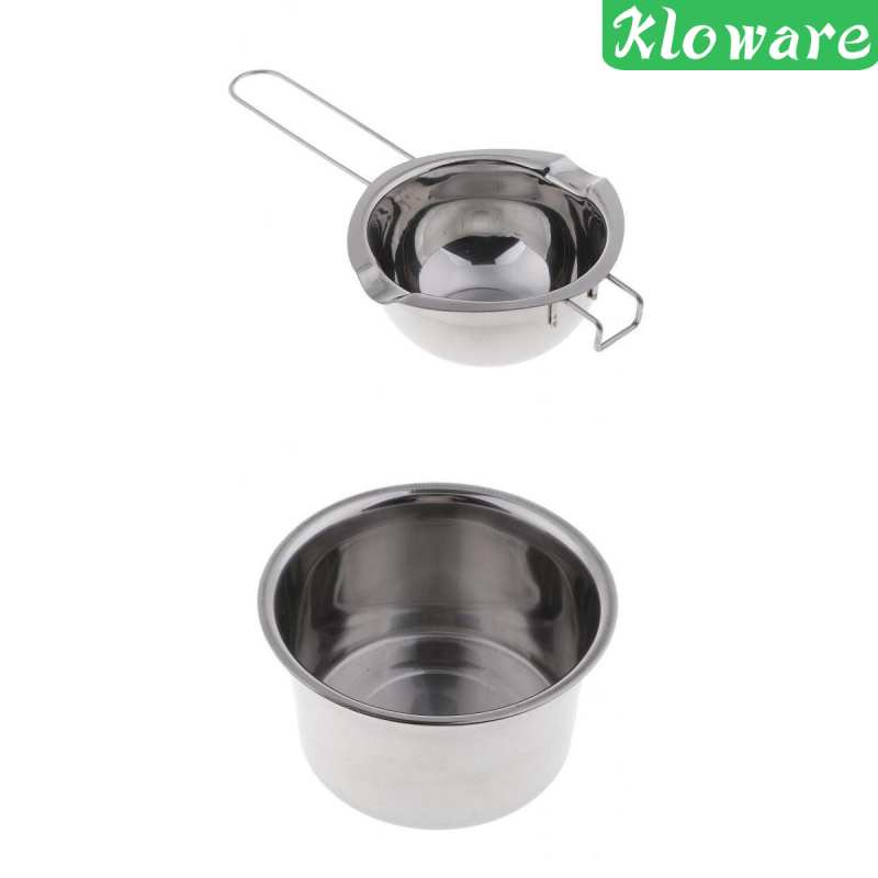 Bộ 2 nồi đun nóng chảy sáp bằng thép không gỉ