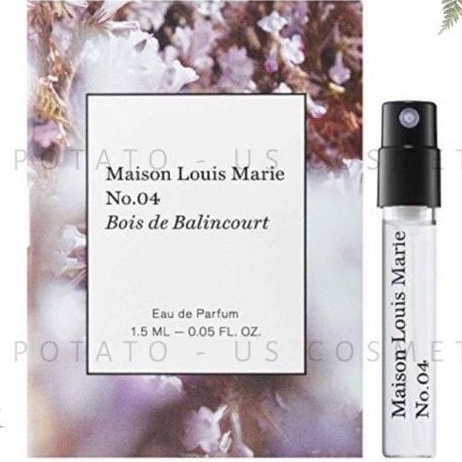 [France]Vial nước hoa Lãng Mạn Maison Louis Marie No. 04 Sample 1,5ml