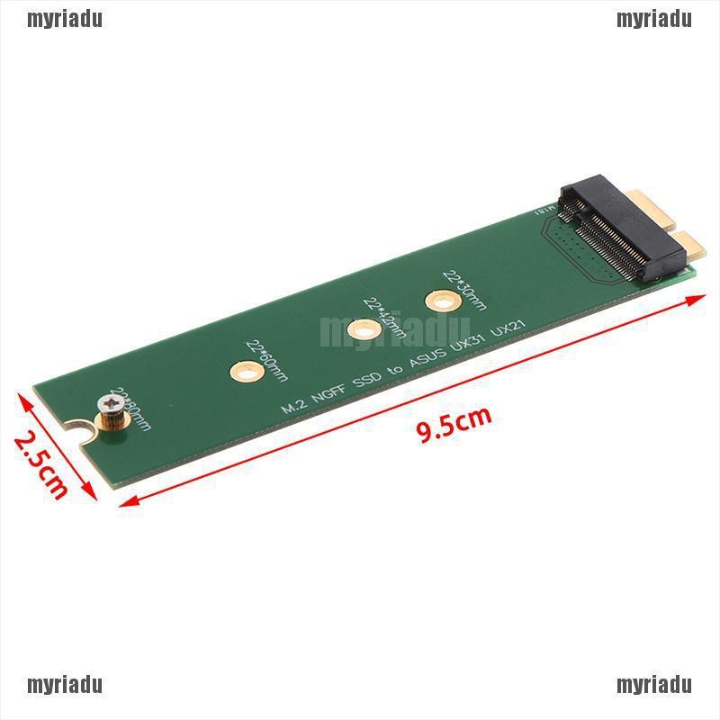 1 Thẻ Chuyển Đổi M.2 NGFF SSD Sang 18 Pin Cho UX31 UX21 UX21E UX31A | BigBuy360 - bigbuy360.vn