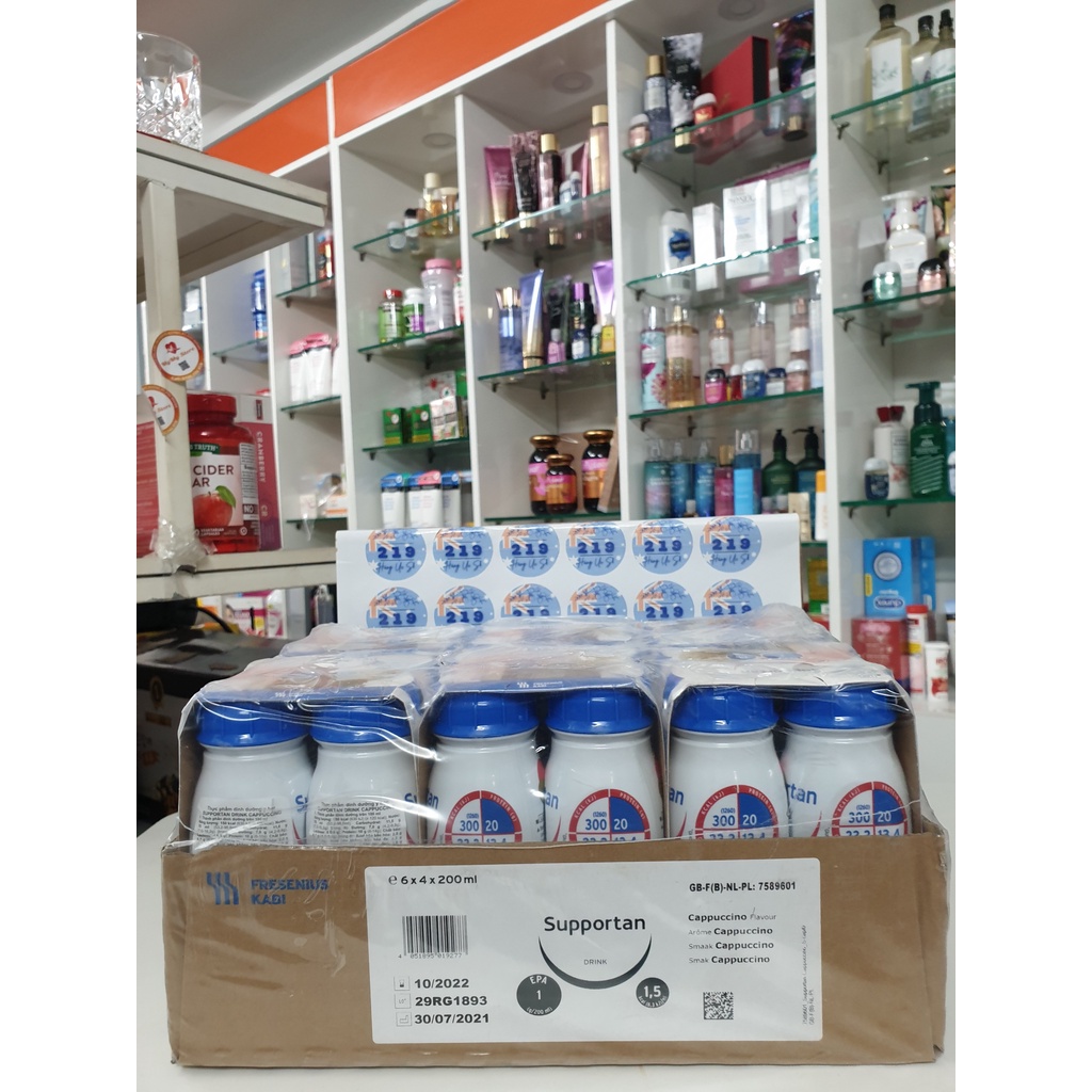 SỮA SUPPORTAN – SỮA DINH DƯỠNG CHUYÊN BIỆT NGƯỜI SUY MÒN