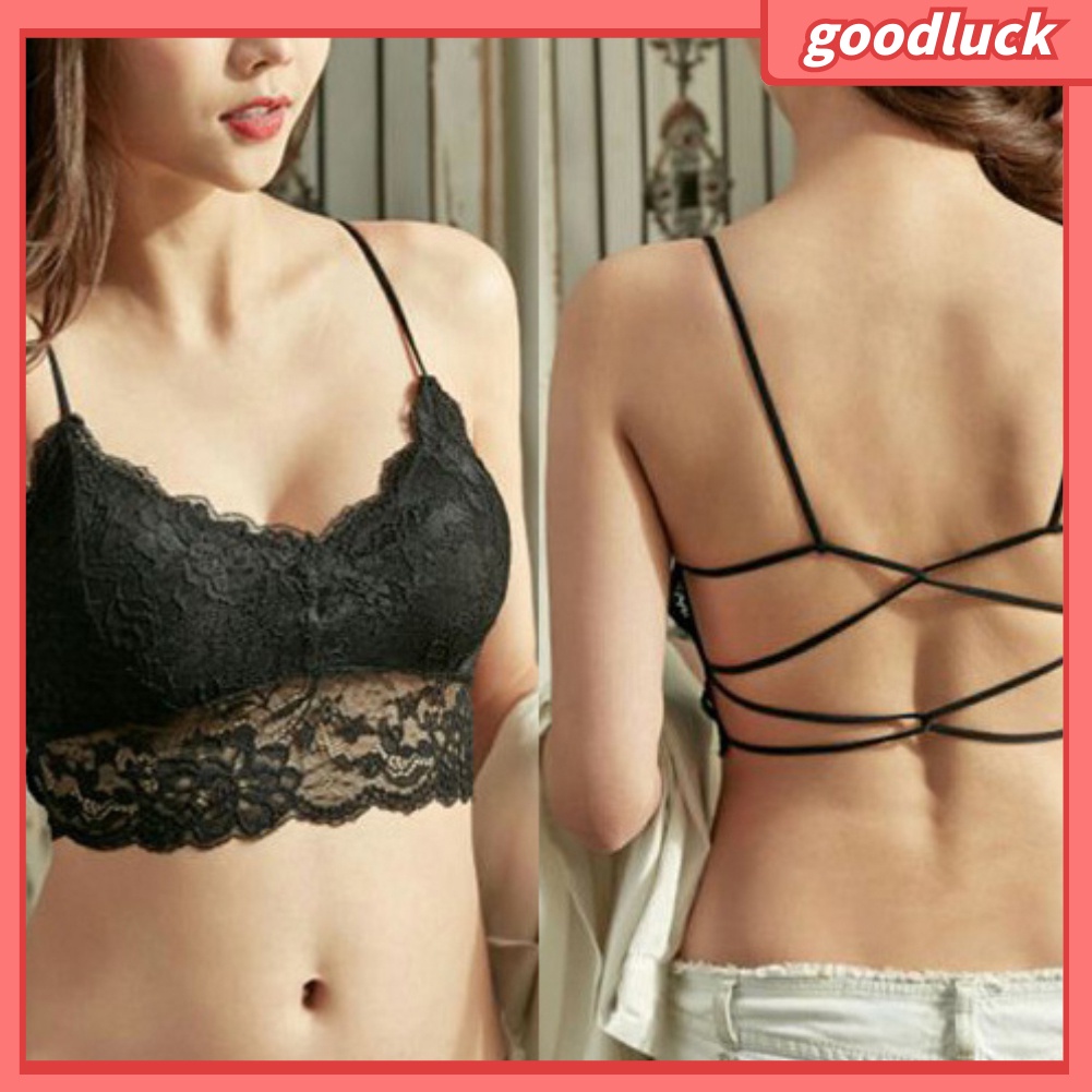 Áo lót dây phối ren kiểu dáng quyến rũ dành cho nữ