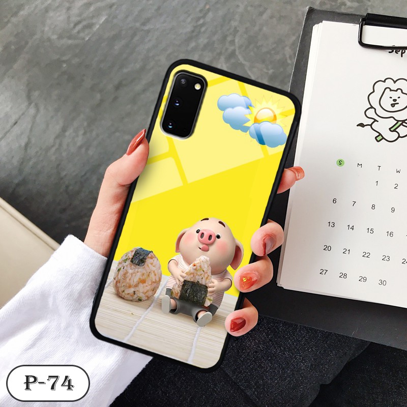 Ốp lưng kính Samsung Galaxy S20/ S20 5G-3D hình cute