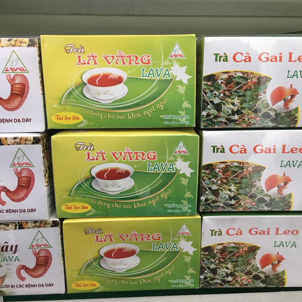 Trà Lá vằng Lava 30 Túi Lọc-[CHÍNH HÃNG]