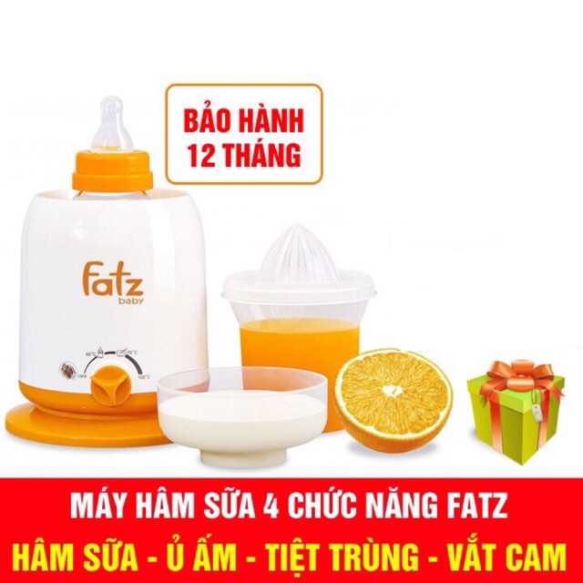 Máy hâm sữa Fatzbaby 4 chức năng