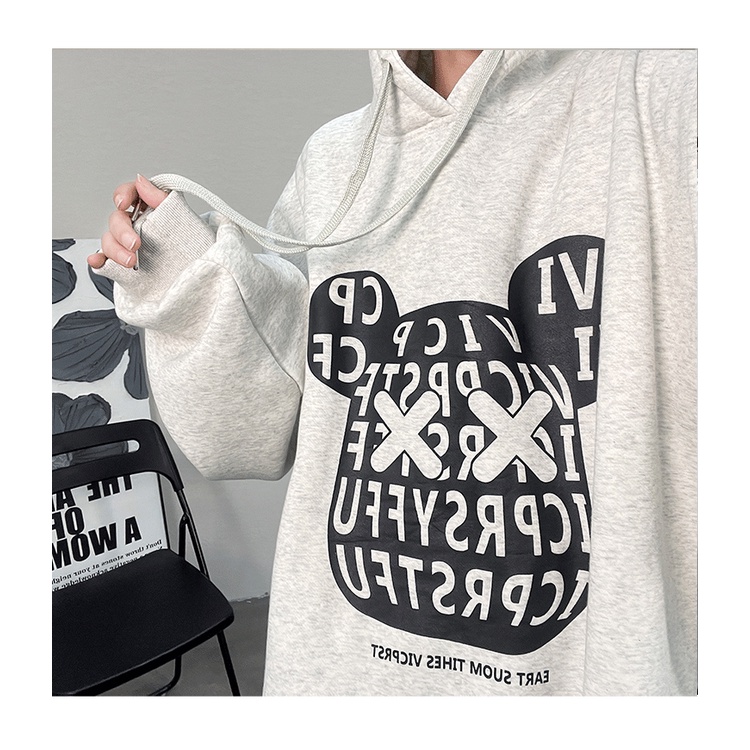 Áo Sweater Chuột RICK phong cách Ulzzang Hàn Quốc tay dài họa tiết in hình cá tính CoolZ C010 | BigBuy360 - bigbuy360.vn